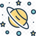Planet Asteroid Science Icon