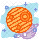 Jupiter Planet Education Icon