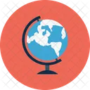 Planet Geography Earth Icon
