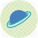 Planet Astronomy Galaxy Icon