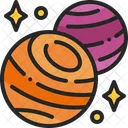 Planet Space Star Icon