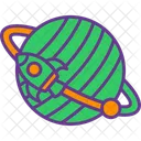 Planet Astronomy Satellite Icon