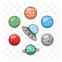Planet Space Earth Icon