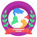 Planet Day Banner  Icon