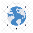 Planet Earth Globe Icon