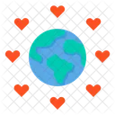 Planet Erde Erde Welt Icon