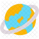 Space Earth Astronomy Icon