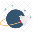 Planet Rocket Shuttle Icon