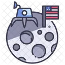 Planet Universum Raumschiff Symbol