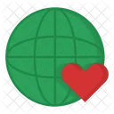 Planet Love Icon