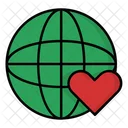 Planet Love Icon
