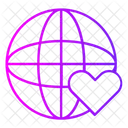 Planet Love Icon