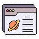 Planet Research  Icon
