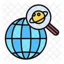 Planet Space Education Icon