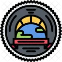 Planet Stamp Planet Stamp Icon