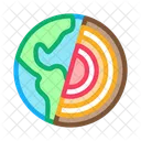 Planet Subsoil Electricity Icon