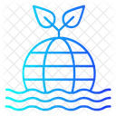 Planet Water Icon