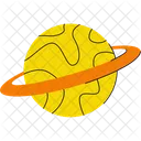 Planet Space Celestial Icon