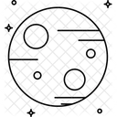 Planeta Satelite Sistema Solar Ícone