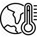 Planeta Terra Mudancas Climaticas Clima Ícone