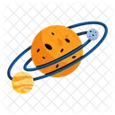 Solar System Star System Planetary System Icon