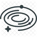 Planete Orbite Astronomie Icône