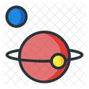 Planets Space Astronomy Icon