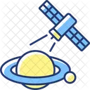 Planets observation process  Icon