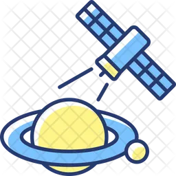 Planets observation process  Icon