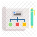 Estrategia Negocio Plan Icono