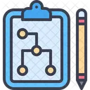 Planificacion Proceso Portapapeles Icono