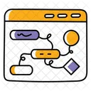 Planificacion Estrategia Negocios Icono