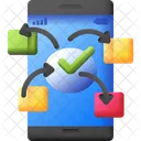 Planificacion Estrategia Negocios Icono