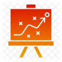 Planificacion Estrategia Negocios Icono