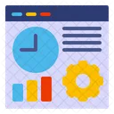 Tiempo Reloj Gestion Icon