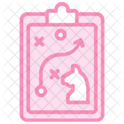 Planificación estratégica  Icono