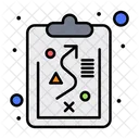 Planificación estratégica  Icono