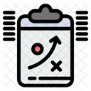 Planificación estratégica  Icono