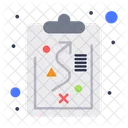 Planificación estratégica  Icono