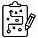 Planificación estratégica  Icono