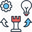 Planificación estratégica  Icono