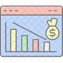 Planificacion Financiera Icono Lineal Color Icono