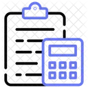 Finanzas Planificacion Negocios Icono