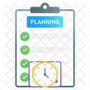 Planificación de horarios  Icono