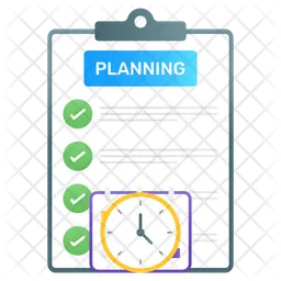 Planificación de horarios  Icono