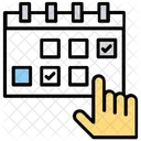 Horario Planificacion Calendario Icono