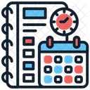 Planificación de horarios  Icono