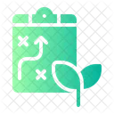 Planificacion De La Sostenibilidad Sensibilizacion Ecologia Y Medio Ambiente Icono