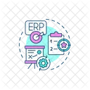 Erp Desarrollo Planificacion Icono