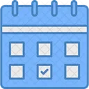 Planificador Calendario Programacion Icon